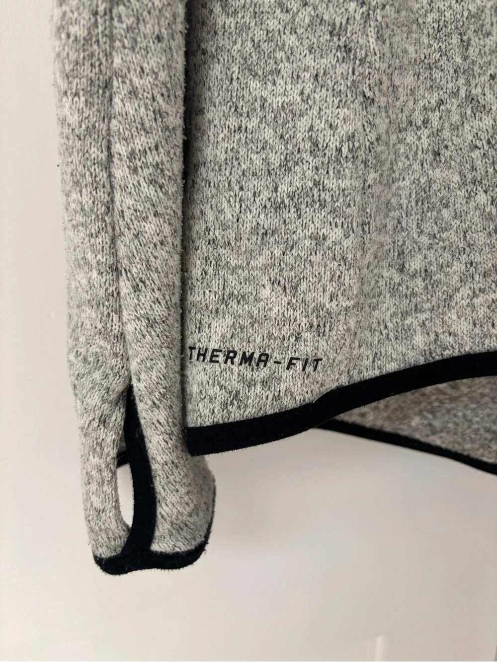 Nike Women’s Therma-FIT Heather Gray Pullover Hoodie Large